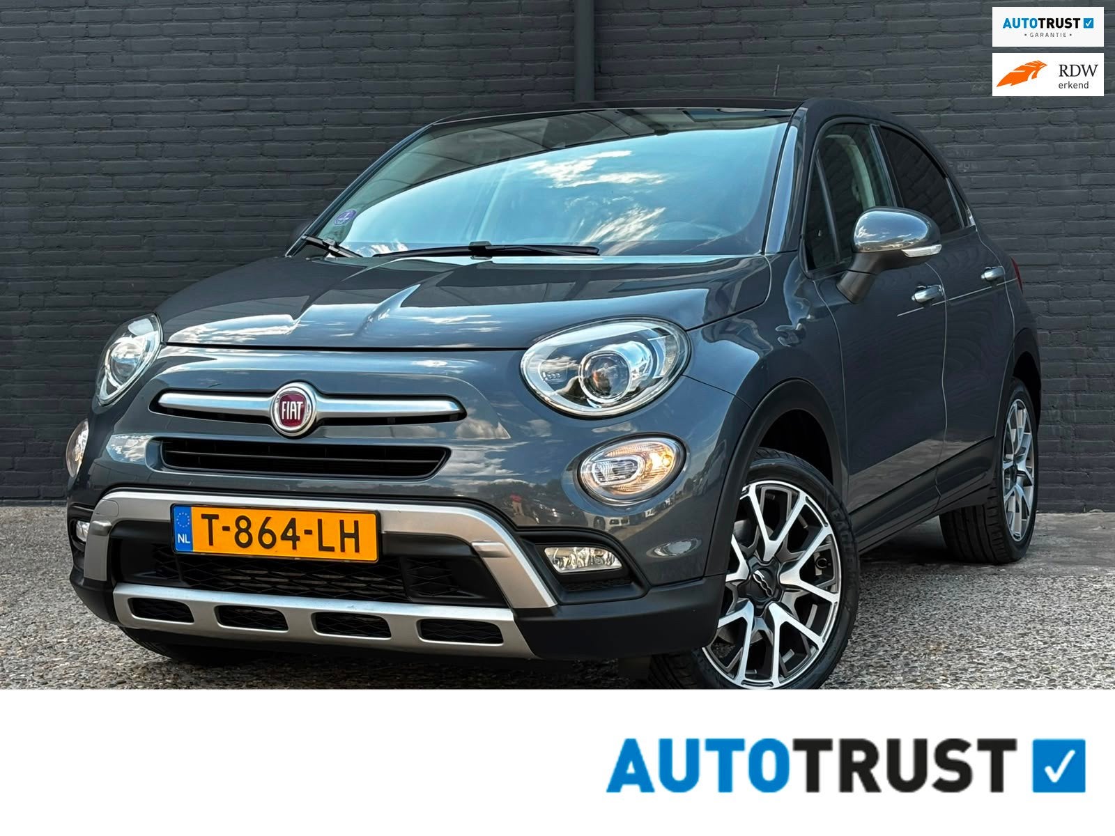 Fiat 500 X Cross 1.4 Turbo MultiAir CrossPlus PANO|KEYLESS|L, 136 pk, Gebruikt, 4 cilinders, 500X