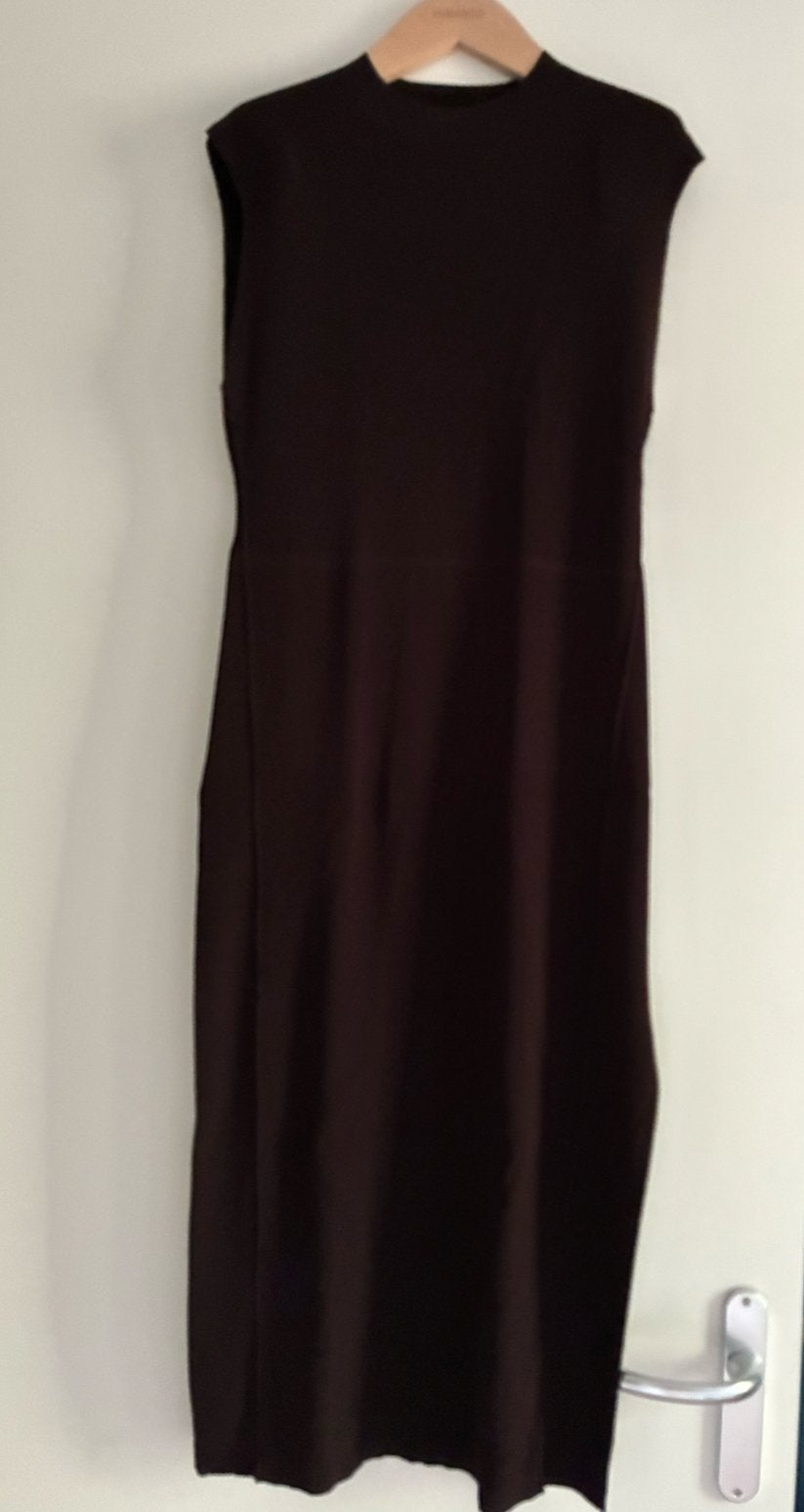 FRAME zomerjurk jurk zacht breisel nieuw maat L Wiw!, Kleding | Dames, Bruin, Verzenden, Maat 42/44 (L), Nieuw
