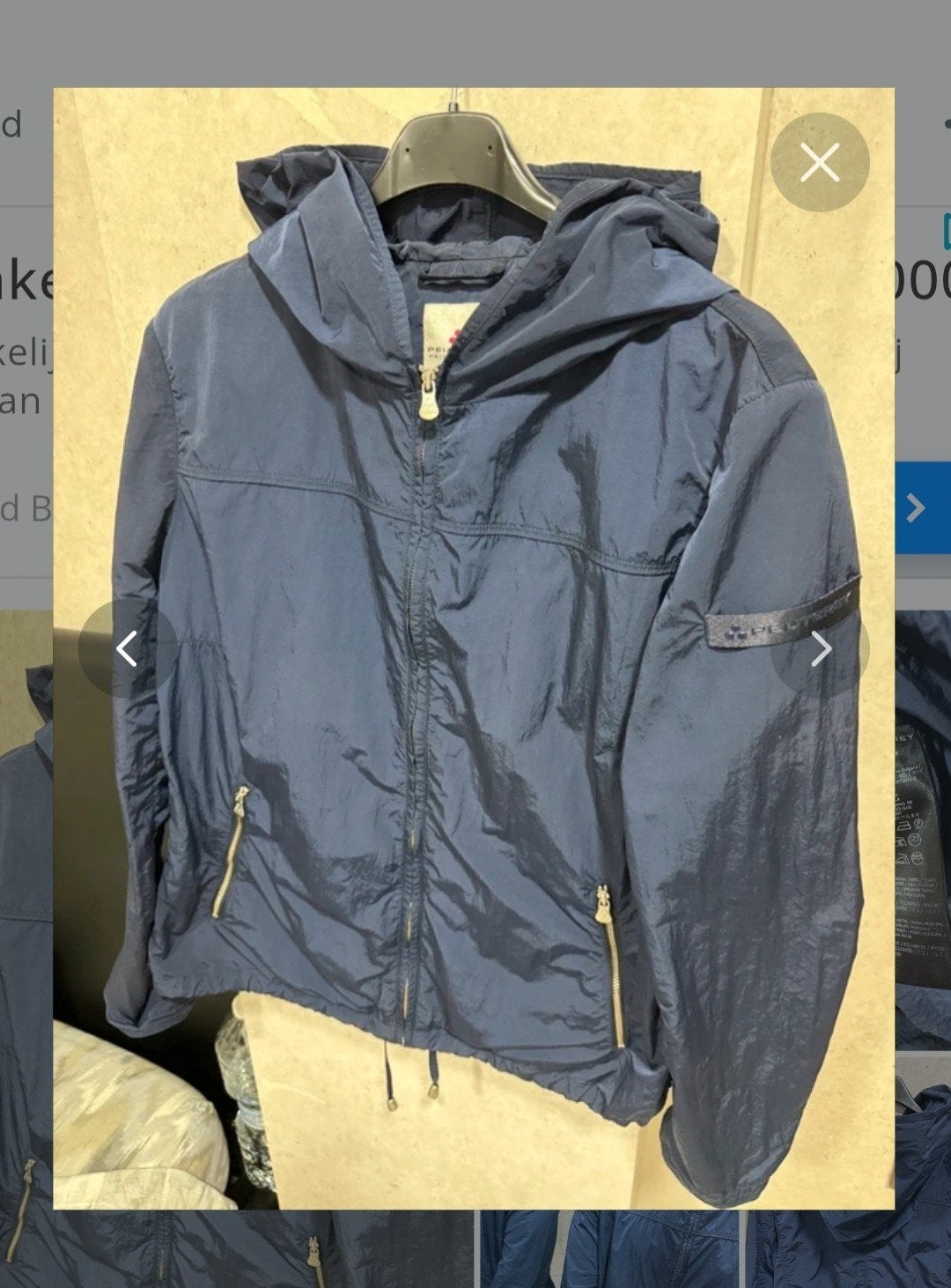 Orginele Peuterey jas maat s nieuwstaat, Blauw, Ophalen of Verzenden, Zo goed als nieuw, Peuterey
