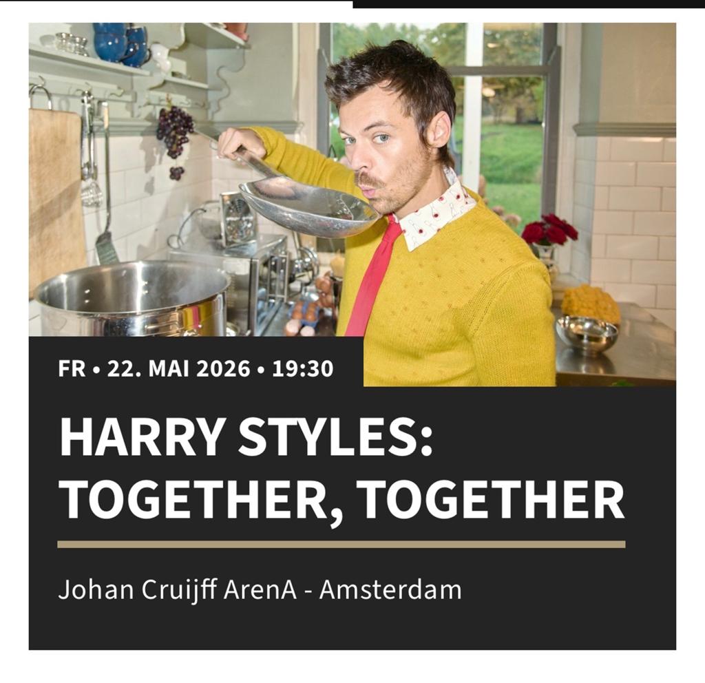 2 Harry styles Tickes 422 row 7 22.05.2026 N4, Twee personen, Mei