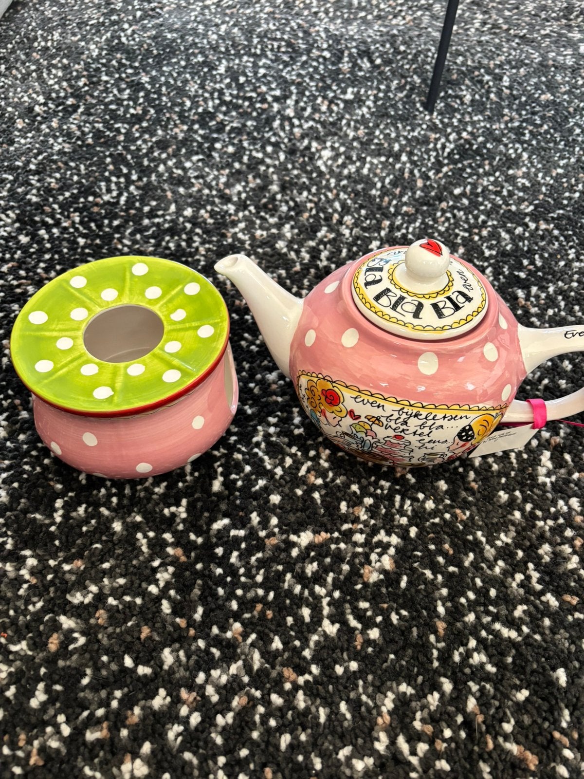 Theepot en theelicht Blond Amsterdam nieuw, Huis en Inrichting, Ophalen, Nieuw, Blond Amsterdam