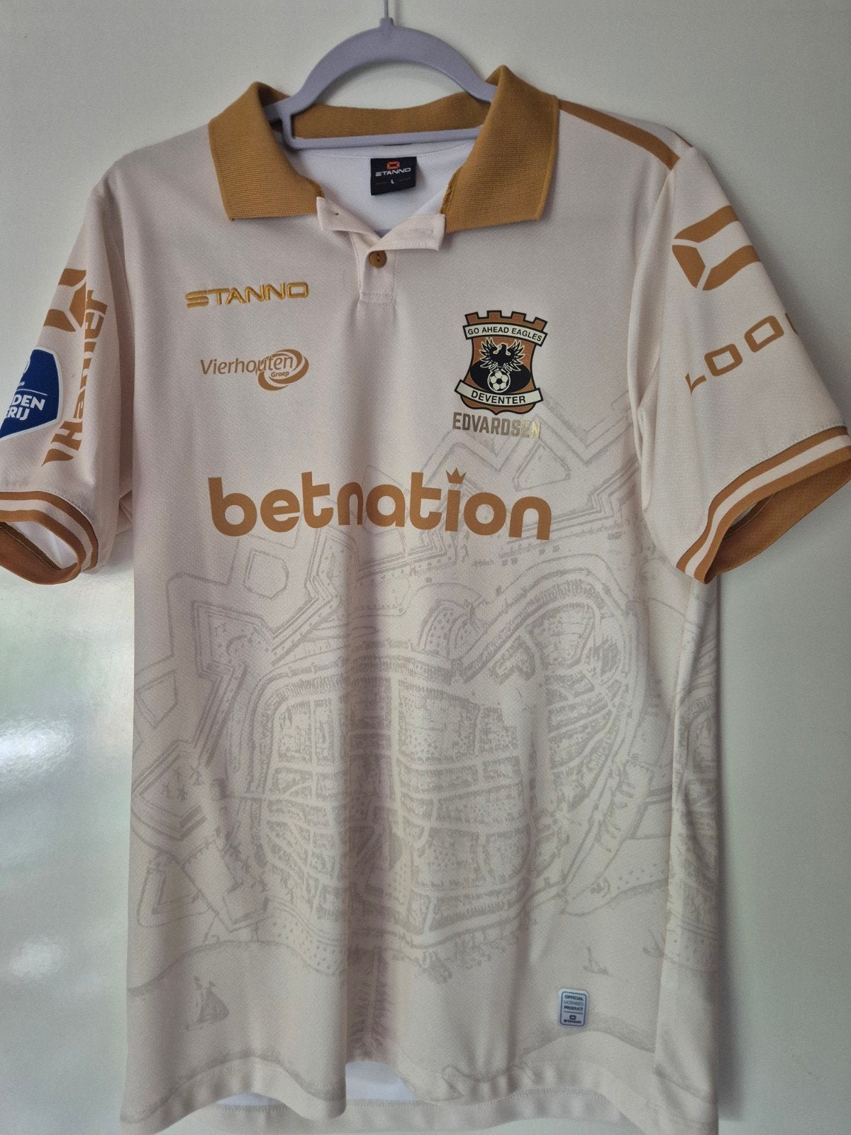 go ahead eagles matchworn edvardsen, Ophalen of Verzenden, Zo goed als nieuw, Overige binnenlandse clubs, Shirt