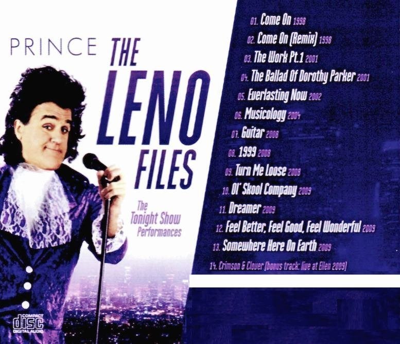 Prince-Leno Files (The Tonights Show Performances 1998-2009), Cd's en Dvd's, Import, Live-album, Nieuw in verpakking, Verzenden
