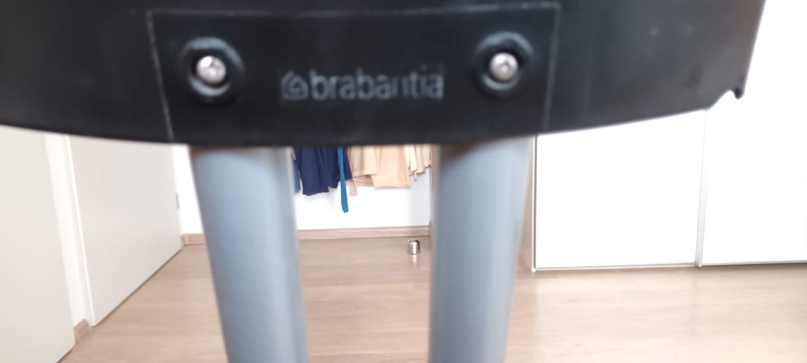 Brabantia Strijkstoel - Ergonomisch en Verstelbaar, Ophalen, Zwart, Zo goed als nieuw, Metaal