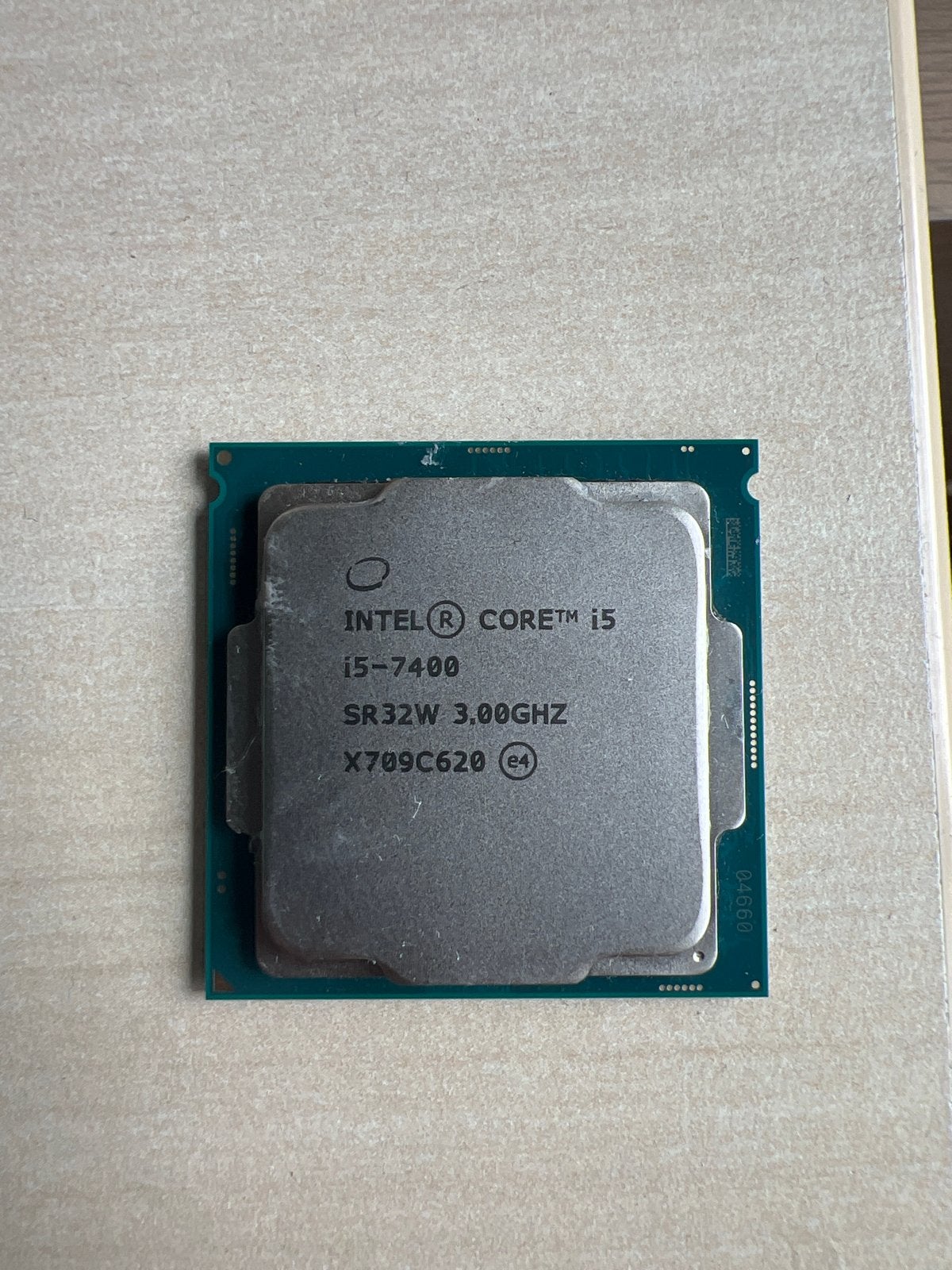 Intel Core i5-7400 Processor 3.00GHz SR32W, Ophalen of Verzenden, Gebruikt, 4-core, 2 tot 3 Ghz