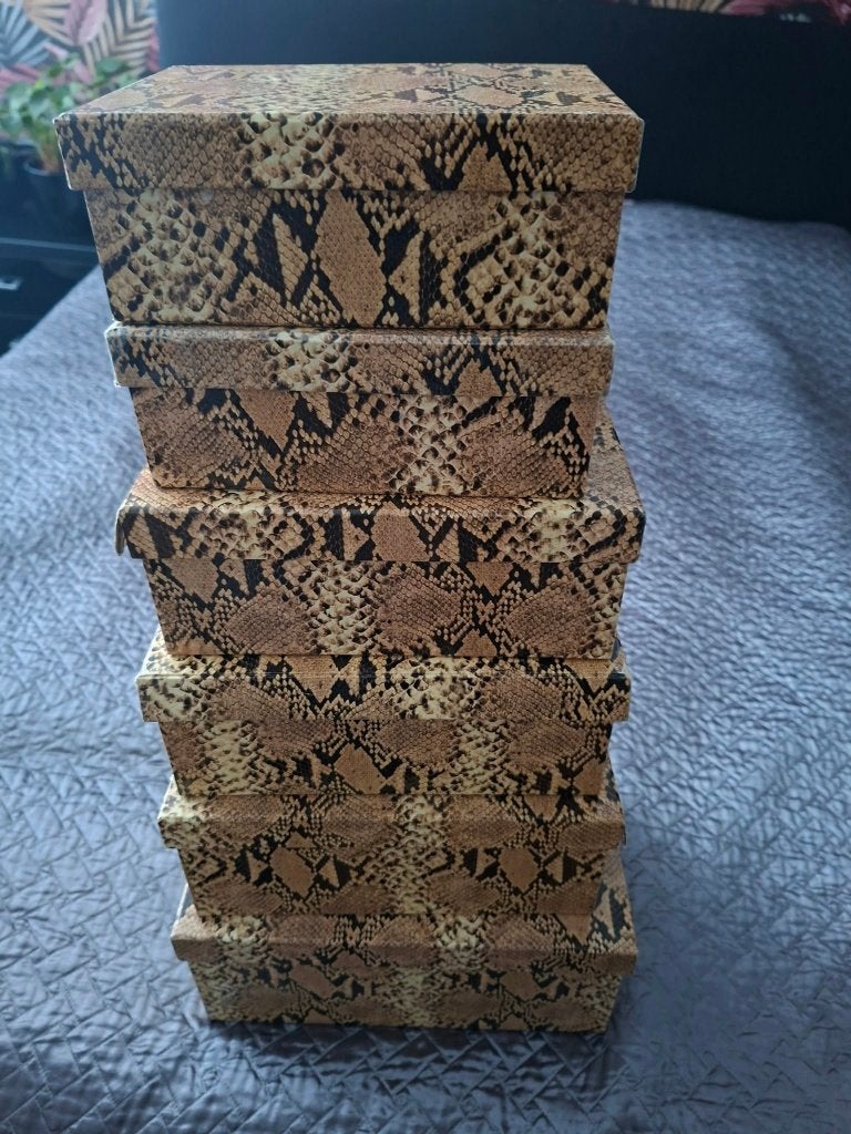 Glitter en panter dozen, Geschikt voor karton, Overige thema's, Overige typen, Meerkleurig
