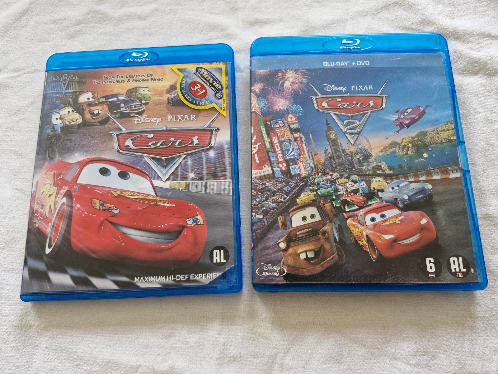 Cars set, Alle leeftijden, Nederlands, Ophalen of Verzenden, Blu-ray