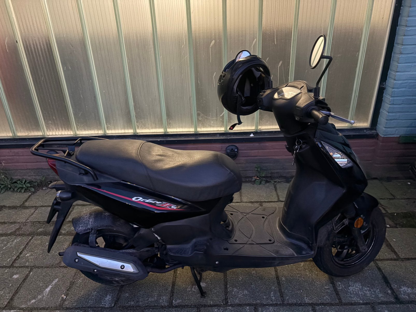 Sym orbit 2, Ophalen, Maximaal 45 km/u, Zo goed als nieuw, Benzine