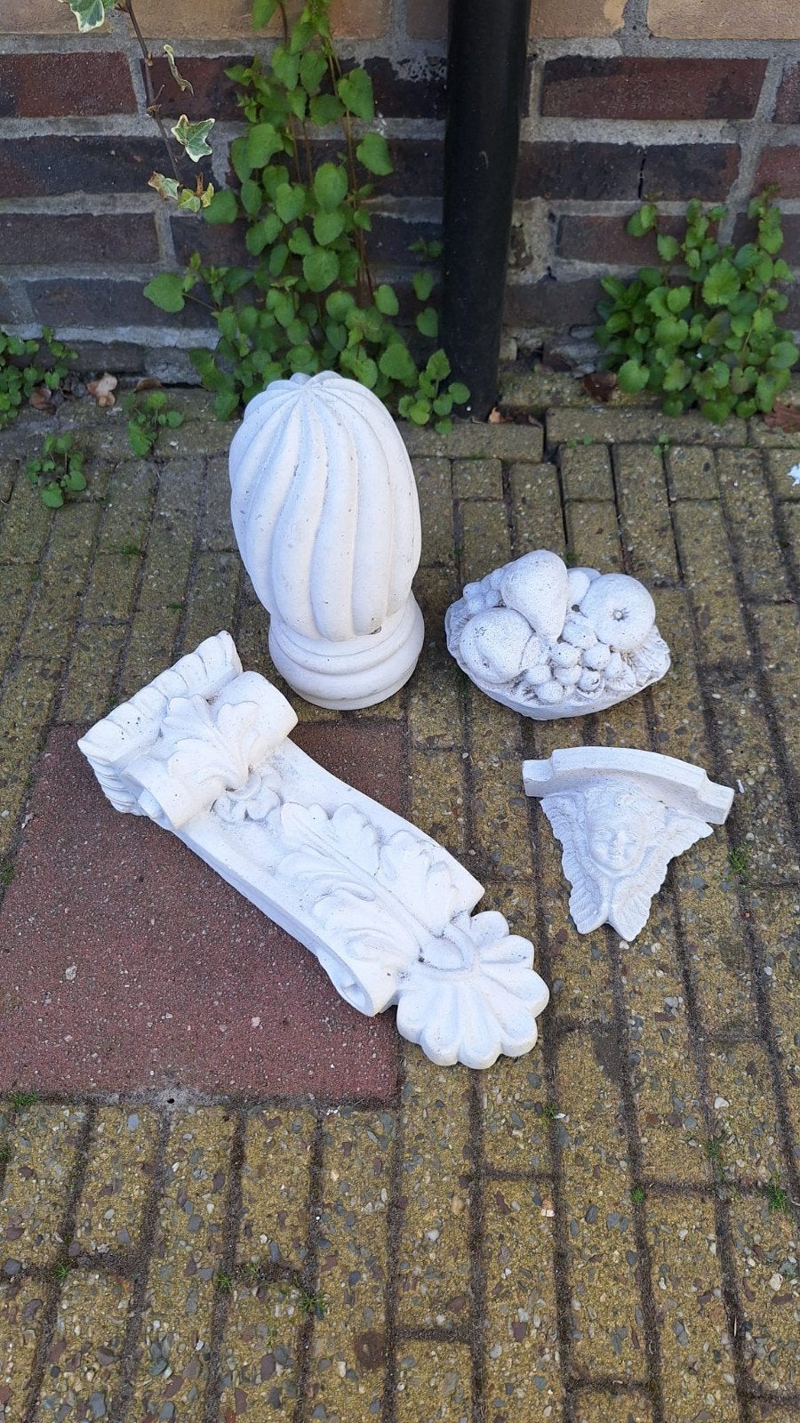 Betonnen ornamenten, Tuin en Terras, Ophalen