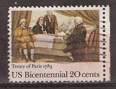 USA, Bicentennial, 1983., Postzegels en Munten, Ophalen of Verzenden, Gestempeld, Noord-Amerika