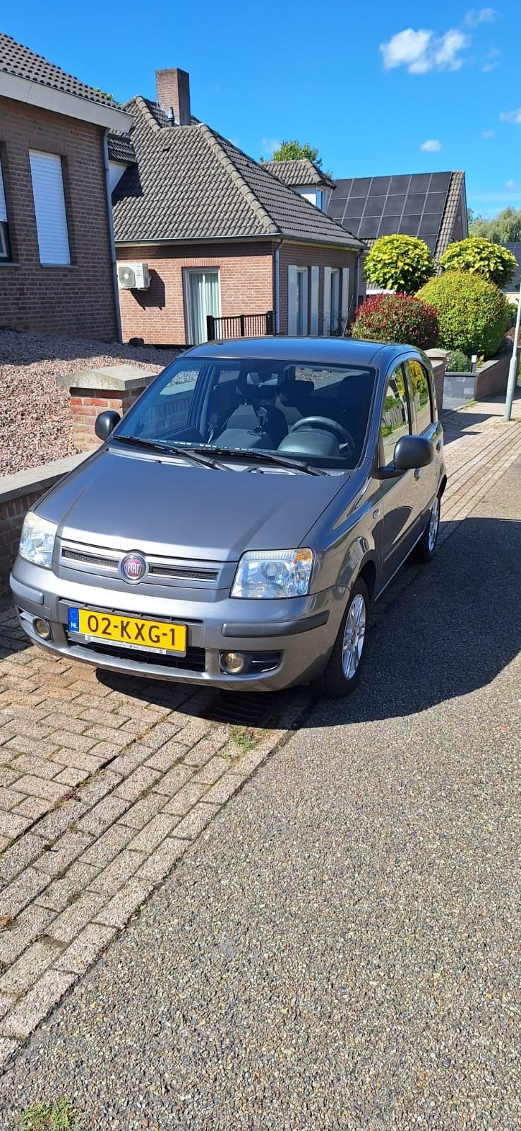 Fiat Panda 1.2 44KW 60PK 2010 Grijs, Voorwielaandrijving, 1242 cc, Origineel Nederlands, Handgeschakeld