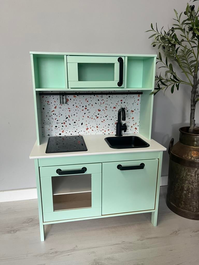 Restyled IKEA Duktig speelkeuken groen diverse varianten, Ophalen, Zo goed als nieuw