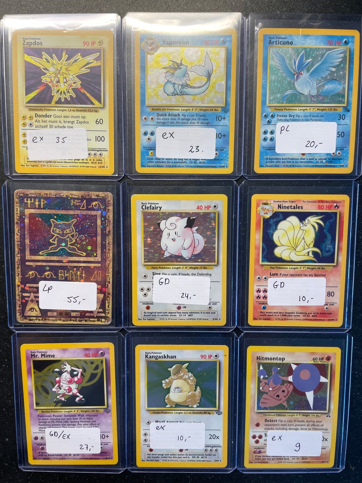 Zeldzame Pokémon kaarten - Holos oude generatie, Hobby en Vrije tijd, Verzamelkaartspellen | Pokémon, Ophalen of Verzenden, Gebruikt