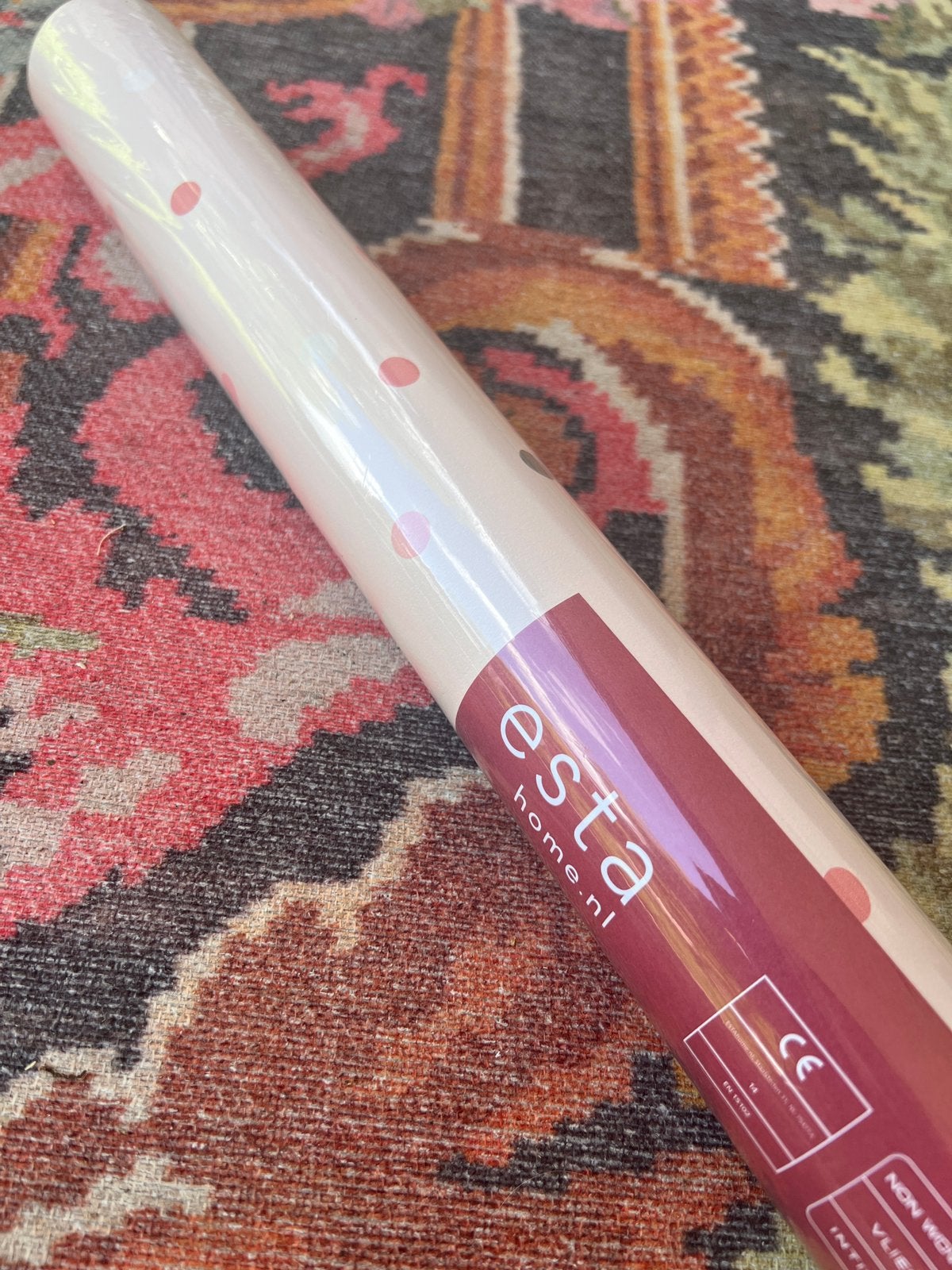 ESTAhome Kinderbehang Roze – Nieuw  | Babykamer Meisjeskamer, Ophalen of Verzenden, Roze