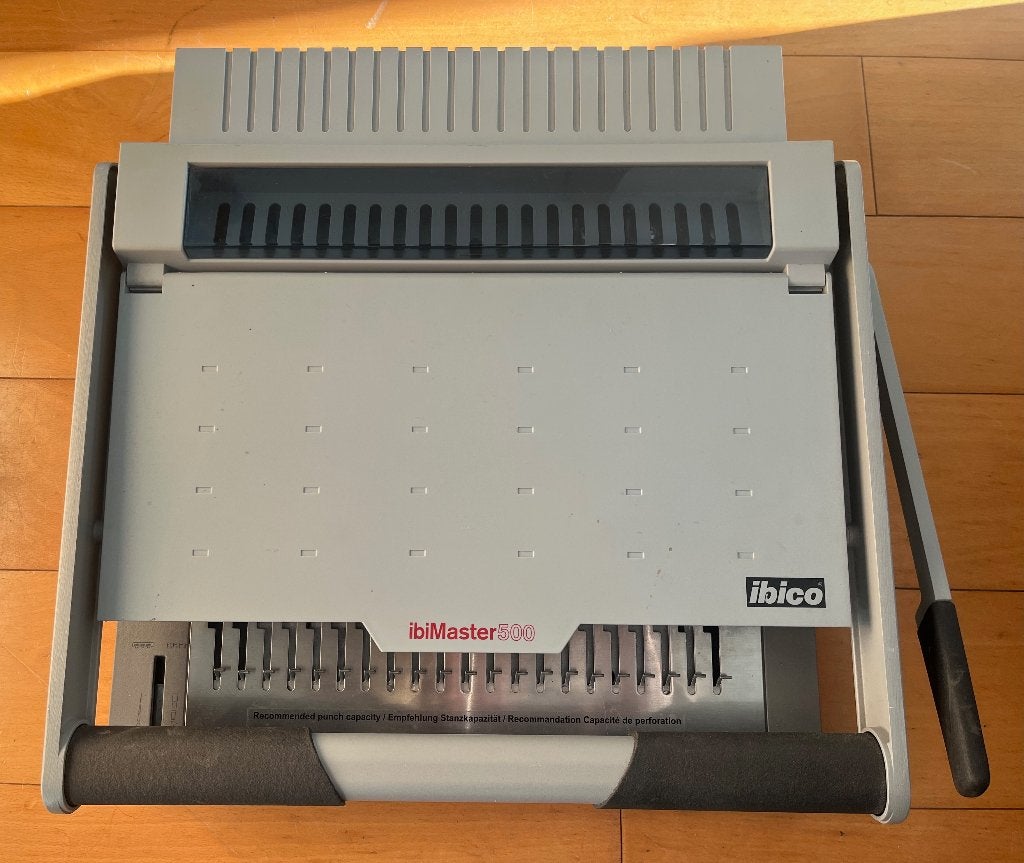 Ibico ibiMaster 500 Spiraal Bind Machine, Verzenden