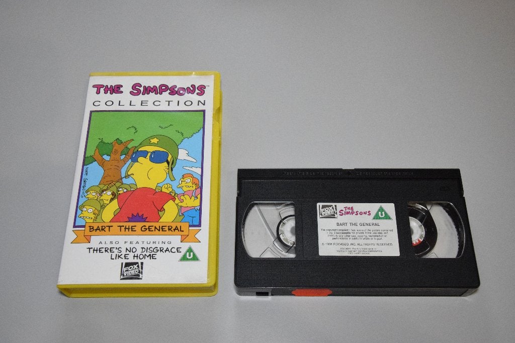 VHS: The Simpsons Collection - Bart the General, Alle leeftijden, Ophalen of Verzenden, Gebruikt, Tekenfilm