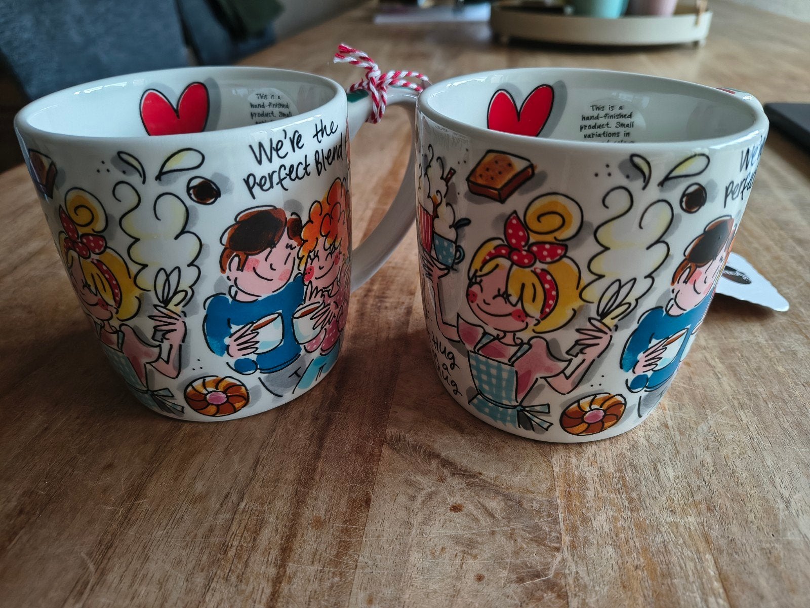 2x Blond Amsterdam Senseo mokken Nieuw, Huis en Inrichting, Nieuw, Ophalen of Verzenden, Kop(pen) en/of Schotel(s), Aardewerk