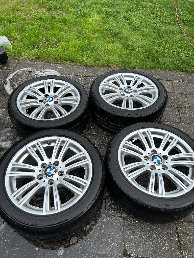 BMW breedset 17 inch, Style 383m runflat zomerbanden, Auto-onderdelen, Ophalen, Velg(en), 17 inch, Personenwagen