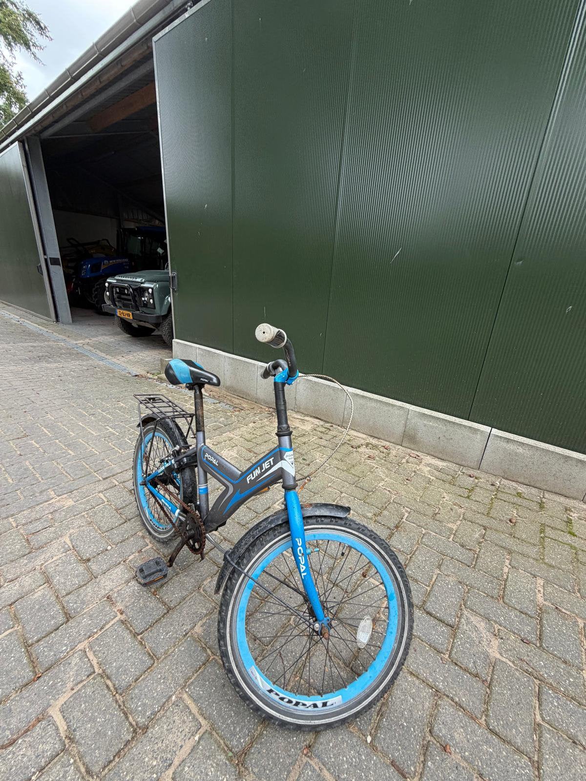 Popal kinderfiets, Fietsen en Brommers, Ophalen, Gebruikt, Minder dan 16 inch
