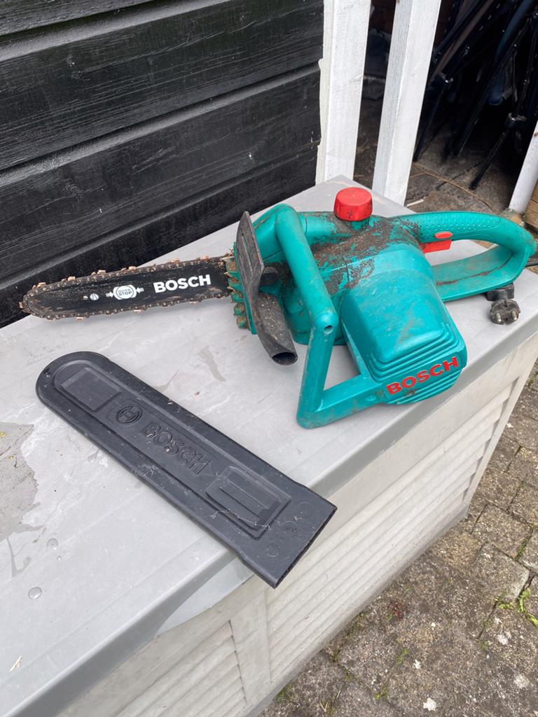 Bosch kettingzaag, Ophalen, Gebruikt, Kettingzaag, 30 tot 70 mm