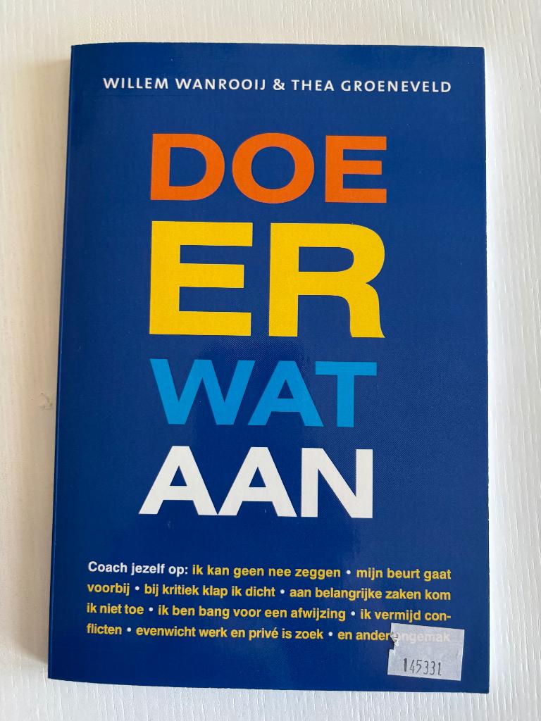 Boek Doe er wat aan, coach jezelf, Ophalen of Verzenden, Nieuw, Willem Wanrooij