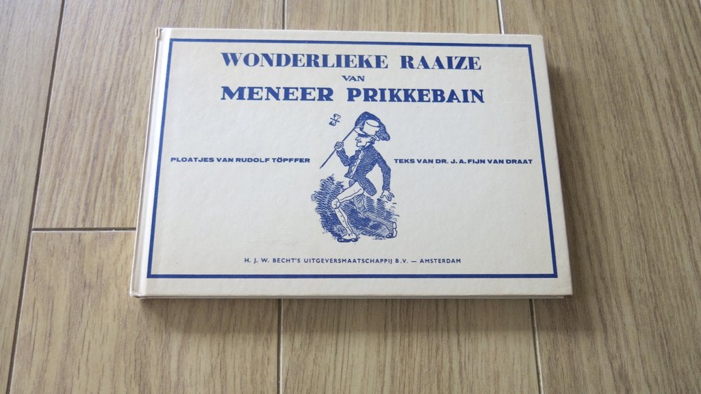 Wonderlijke raaize van Meneer Prikkebain HC 1962, Gronings), Boeken, Stripboeken, Eén stripboek, Ophalen of Verzenden, Gelezen