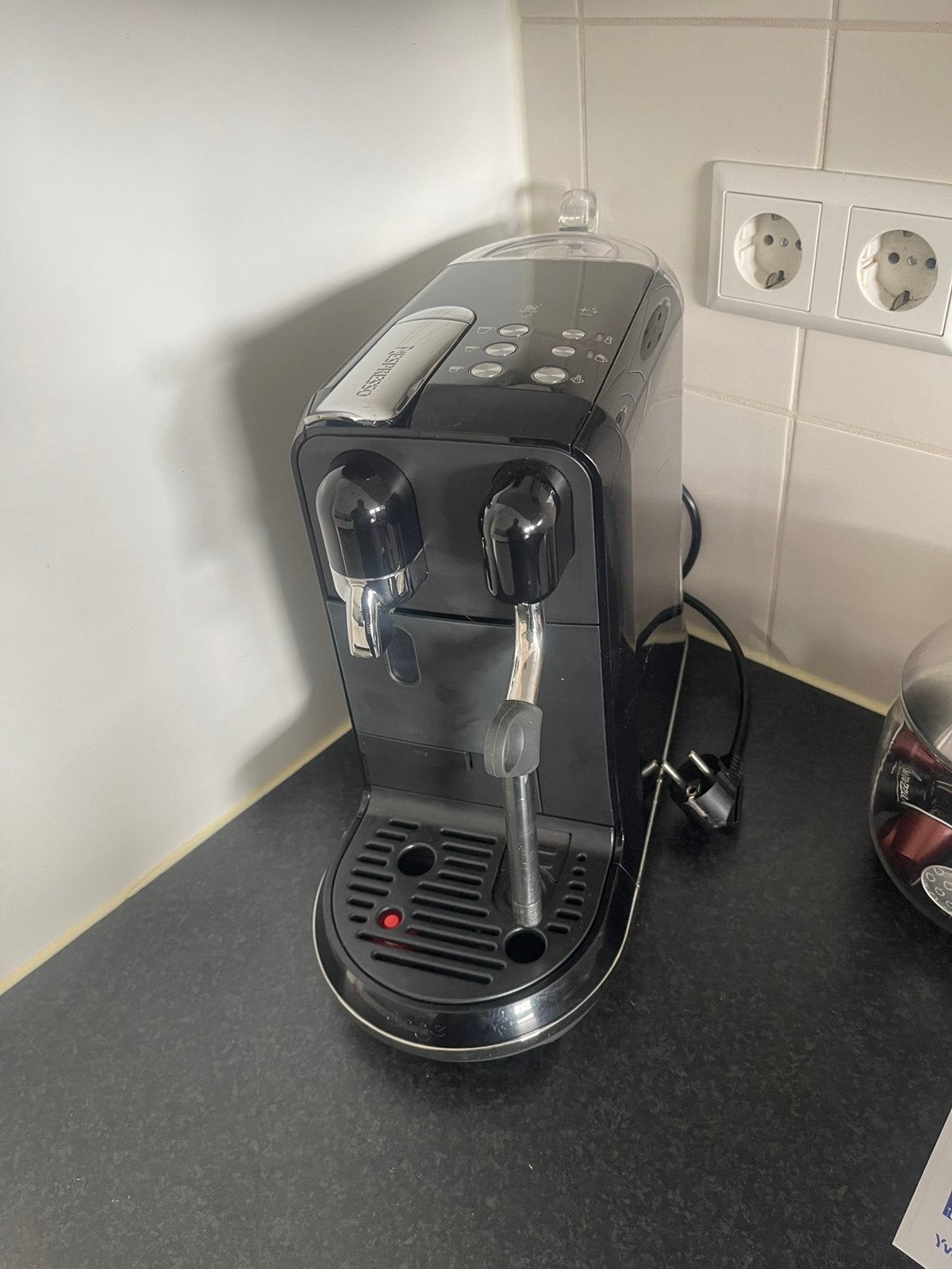 Nespresso Creatista Uno Sage weinig gebruikt espressomachine