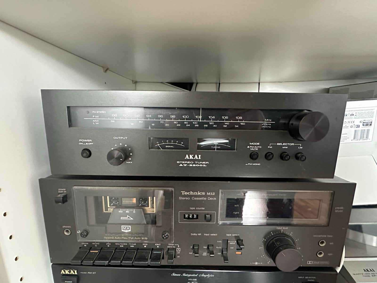 Technics M12 Stereo Cassette Deck - Goed werkend, Ophalen, Enkel, Overige merken, Tape counter