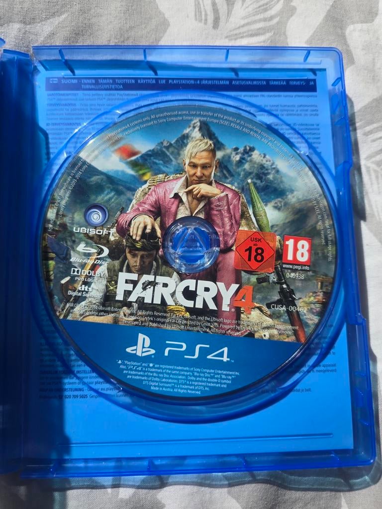 Far Cry 4 PlayStation 4 game, Spelcomputers en Games, Games | Sony PlayStation 4, Avontuur en Actie, Gebruikt, Vanaf 18 jaar, Verzenden