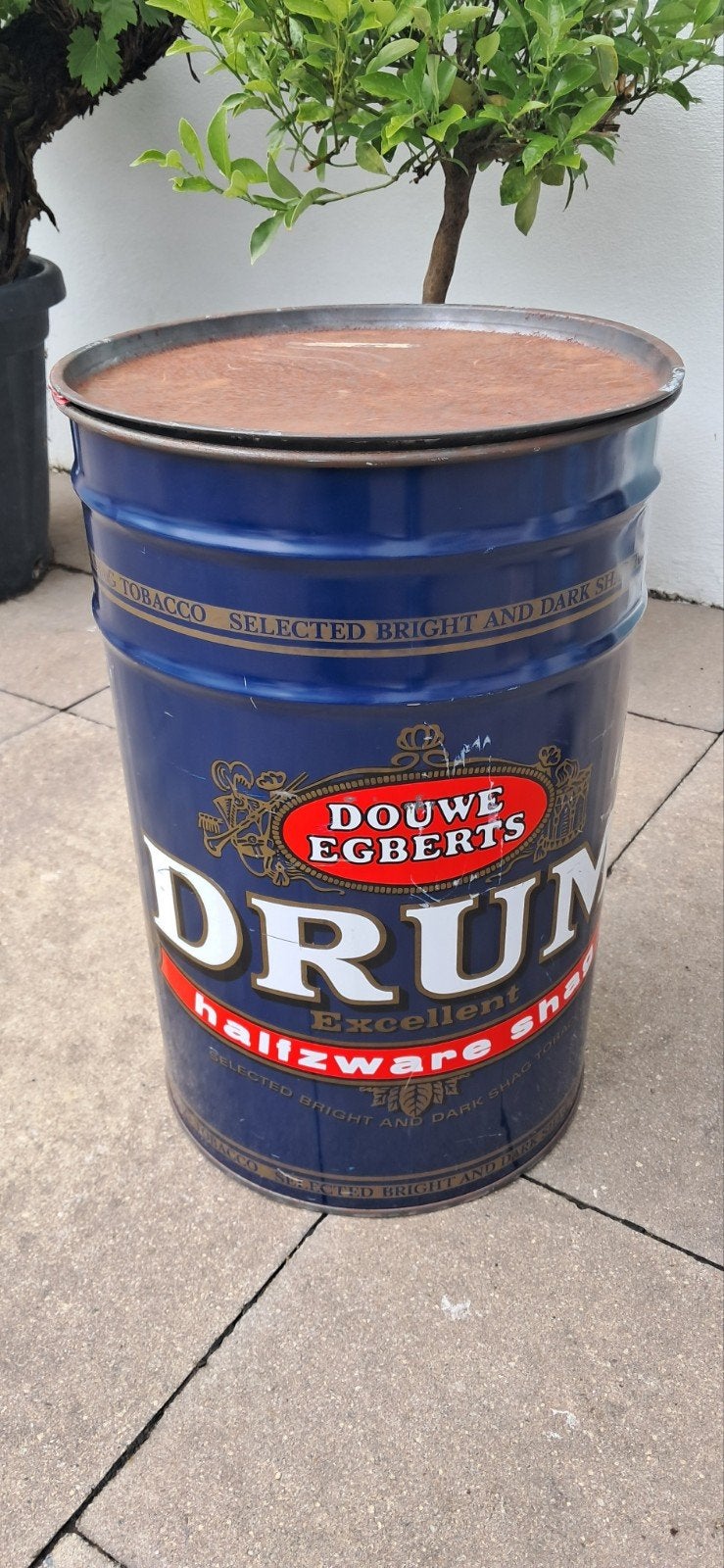 Vintage Drumblik:, Verzamelen, Ophalen of Verzenden