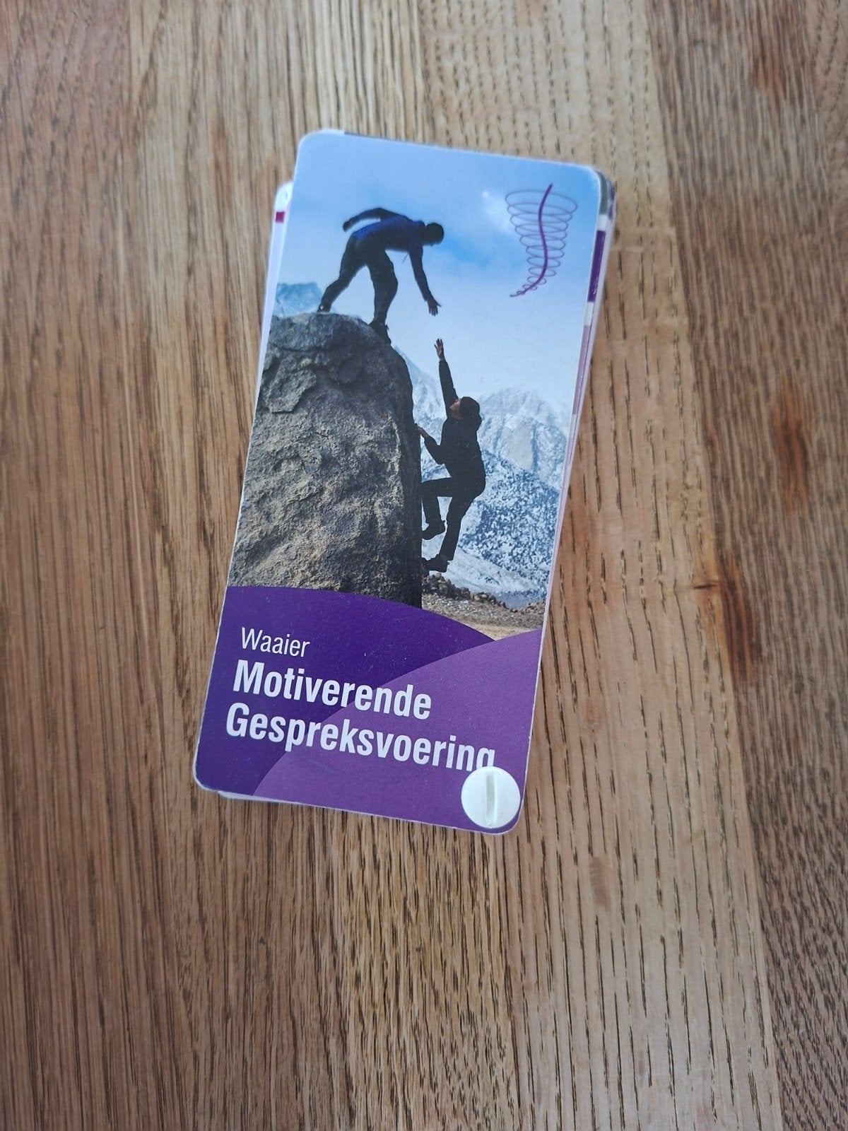 Waaier Motiverende Gespreksvoering - Zo goed als nieuw, Ophalen of Verzenden, Zo goed als nieuw, Onbekend