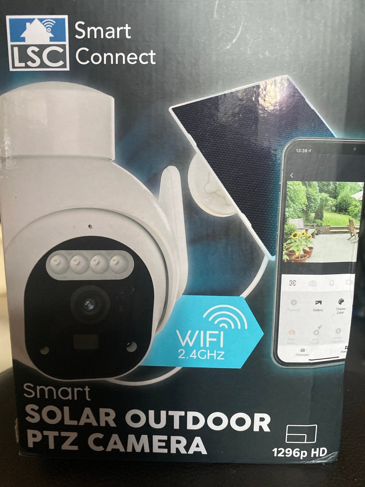 LSC Smart Connect Solar Outdoor PTZ Camera 1296p HD, Ophalen, Nieuw, Buitencamera