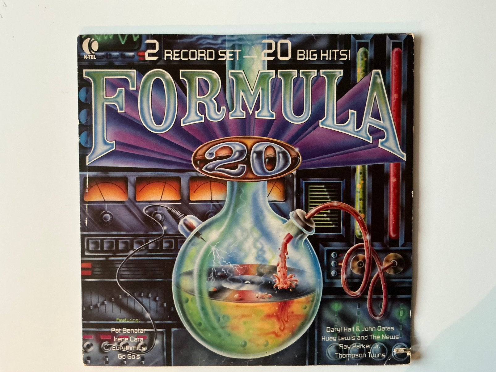 Formula 20, verzamel dubbel LP disco synth pop, LP, Gebruikt, Ophalen of Verzenden, Dubbel-LP