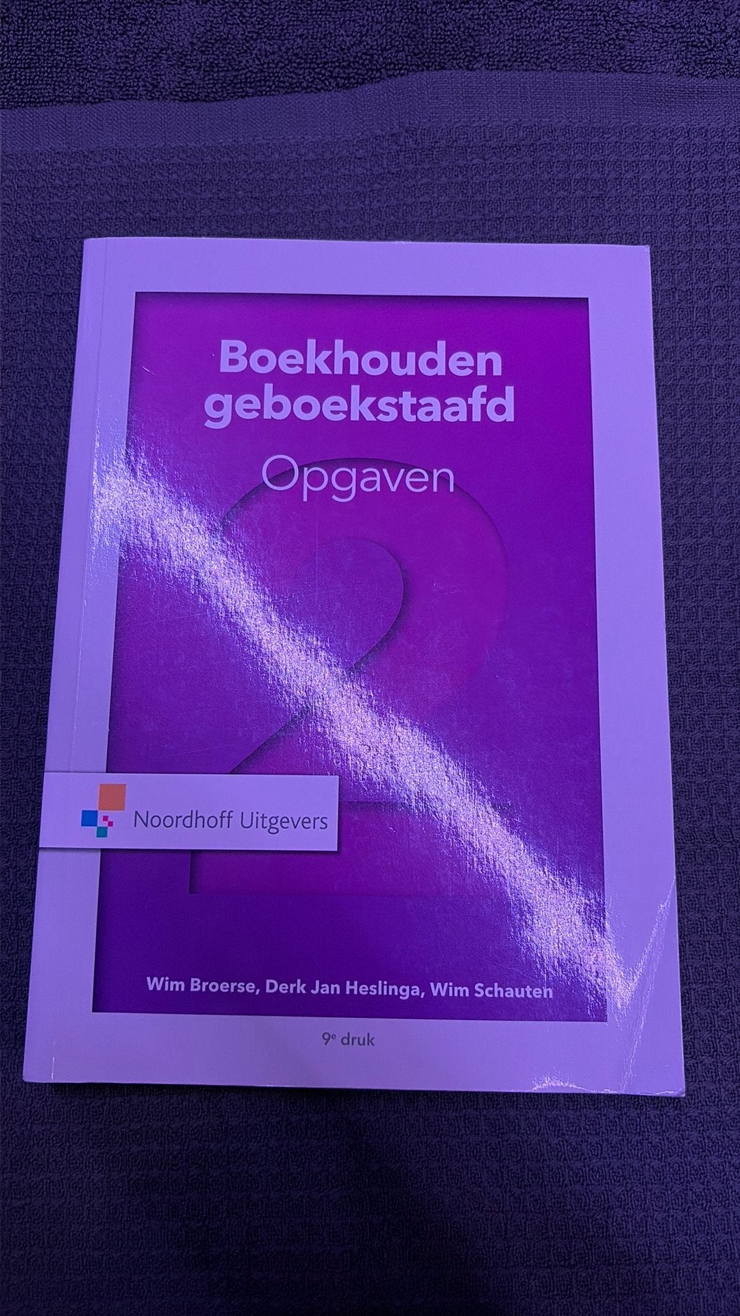 Boekhouden geboekstaafd 2 opgavenboek, Boeken, Ophalen of Verzenden, Zo goed als nieuw, Management