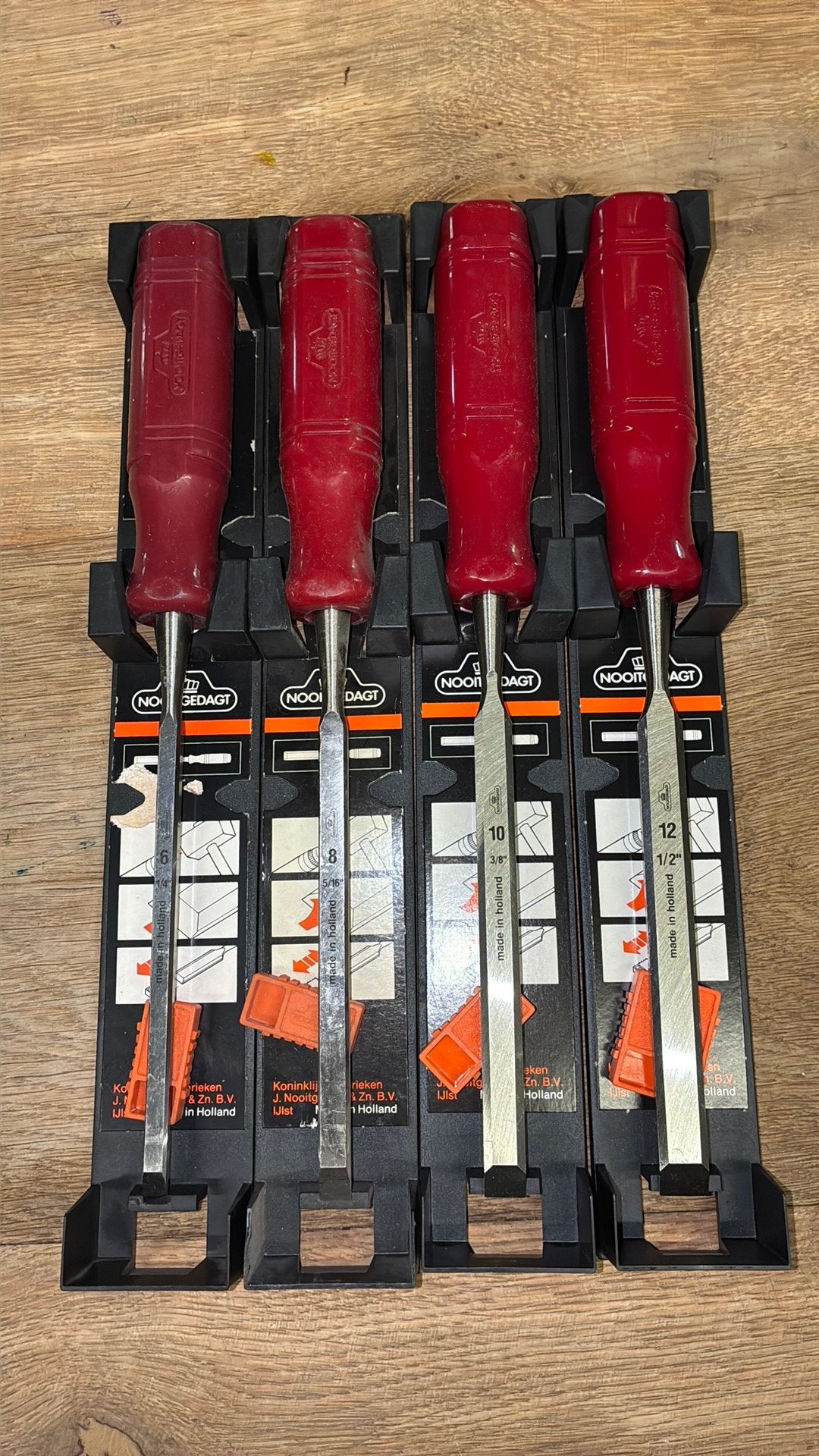 Nooitgedagt beitelset NIEUW  ( beitels houtbeitels ), Nooitgedagt, Nieuw, Ophalen of Verzenden, Nvt