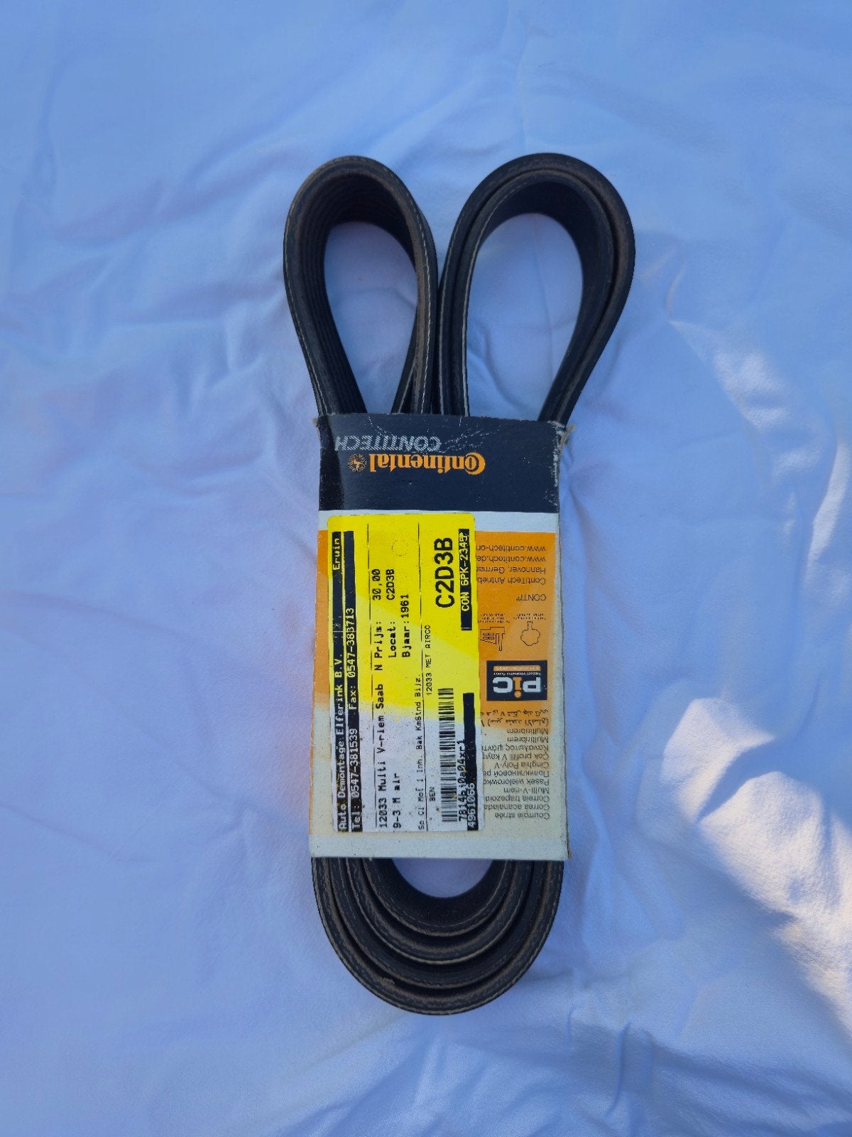Nieuwe Multiriem Continental 6PK2345 Saab 9-3 met airco, Ophalen of Verzenden, Nieuw, Chevrolet
