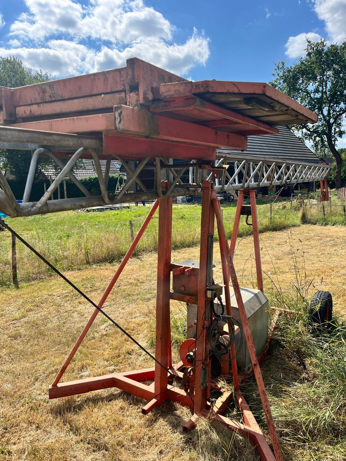 Zwaans Bouwlift ZH 250 A, Doe-het-zelf en Verbouw, Bouwliften, Ophalen, Gebruikt, Bouwlift