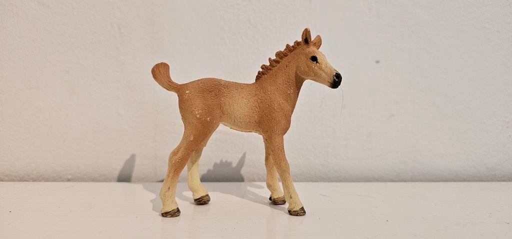 Schleich Quarter Horse Veulen #13854 uit set #42432, Ophalen of Verzenden, Zo goed als nieuw, Paard, Beeldje of Figuurtje