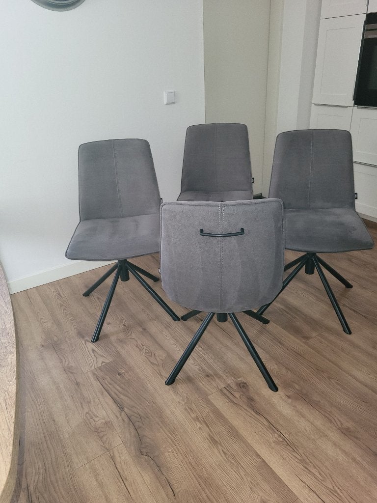 Henders en Hazel eetkamerstoelen, Ophalen, Past overal bij, Gebruikt, Metaal