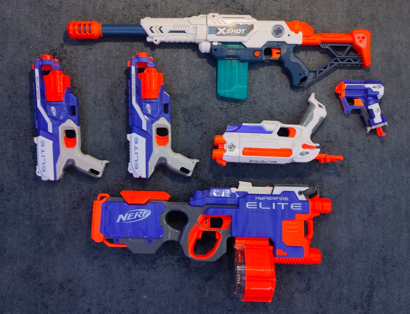 Diverse Nerf pistolen, Ophalen of Verzenden, Zo goed als nieuw