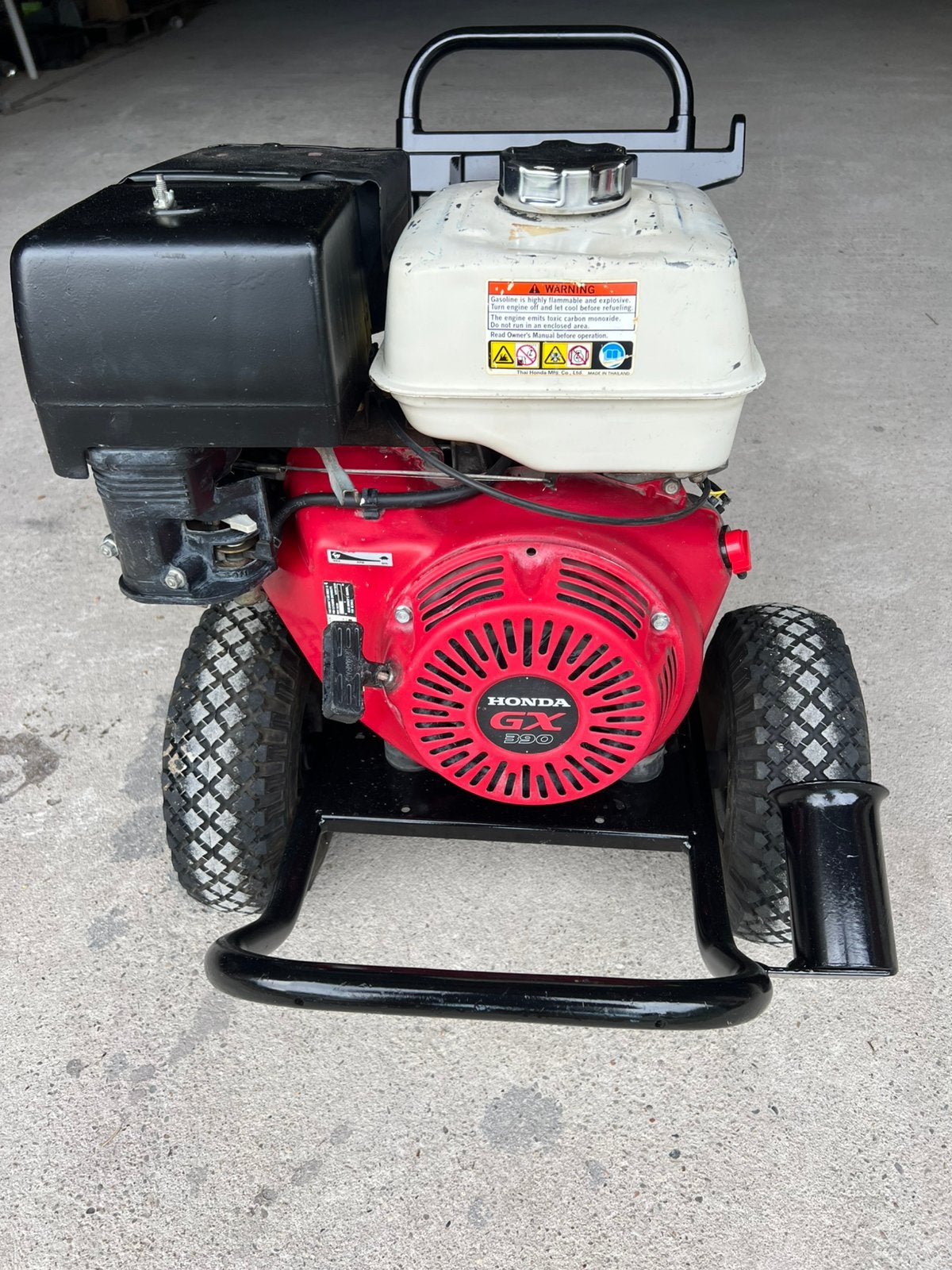 Kärcher HD 1050 hogedrukreiniger met Honda GX390benzinemotor, Ophalen of Verzenden, Zo goed als nieuw, Elektrisch