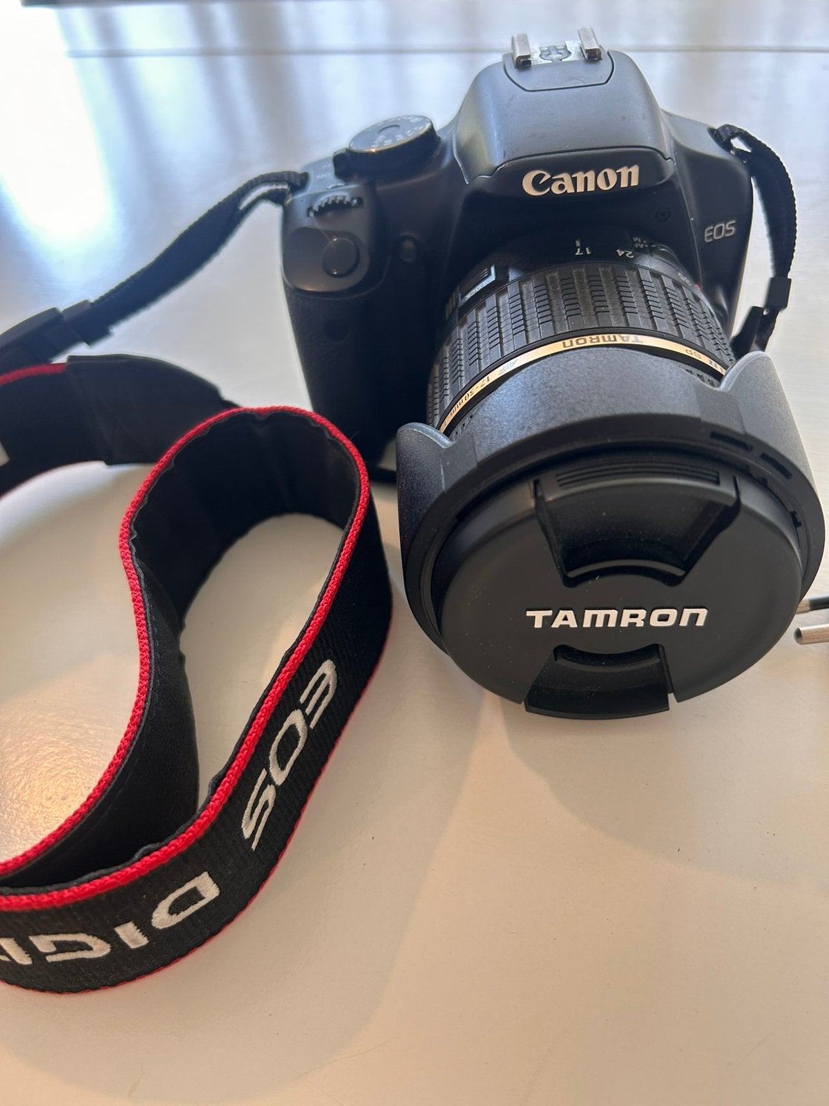 Set: Canon EOS 450D/ Tamron 17-50mm f/2.8/ Canon 18-55mm, Audio, Tv en Foto, Fotocamera's Digitaal, Gebruikt, Spiegelreflex, Canon