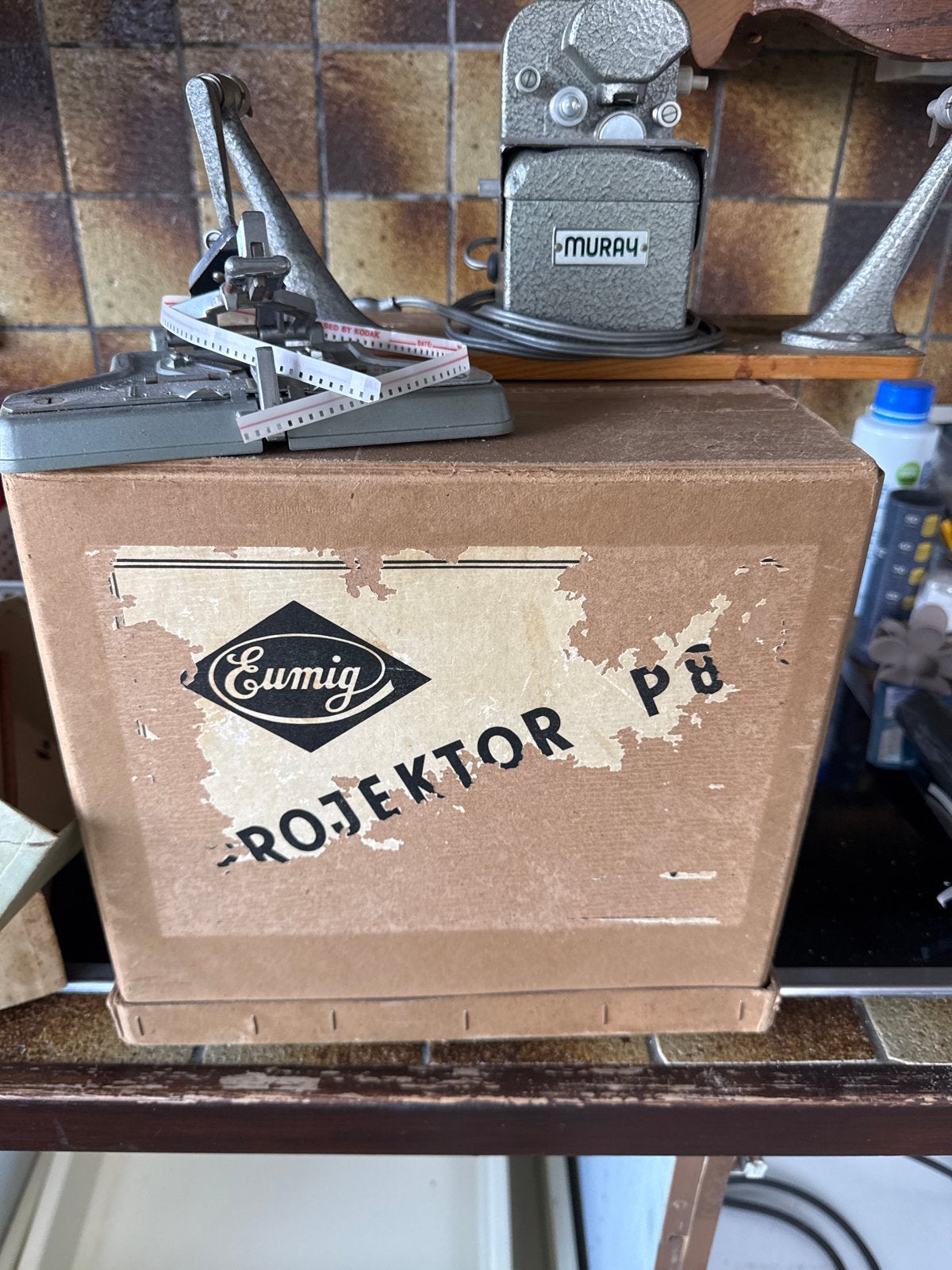 Gratis: Eumig Super 8 projector met toebehoren, Ophalen, Gebruikt, Overige typen