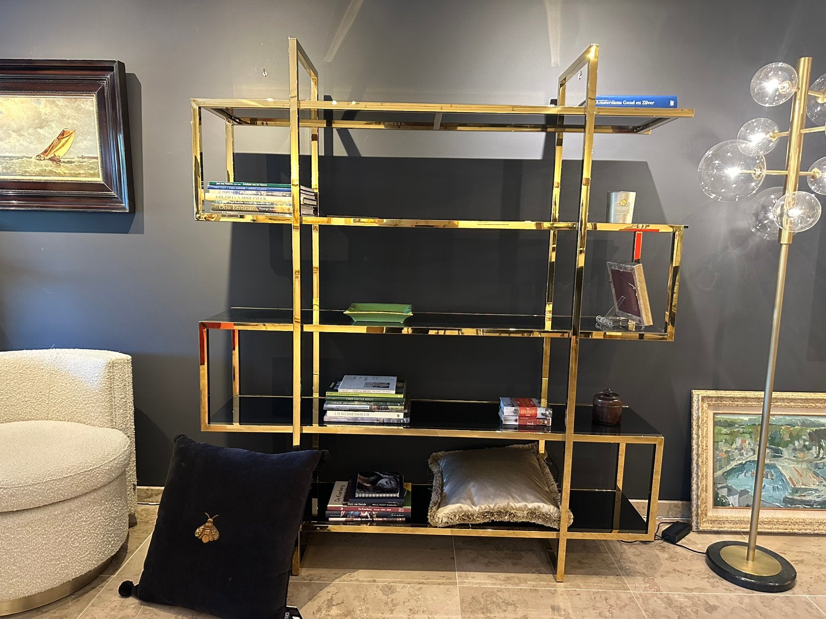 Eichholtz Cabinet Soto || Puntgaaf, showroom model, Ophalen, Zo goed als nieuw