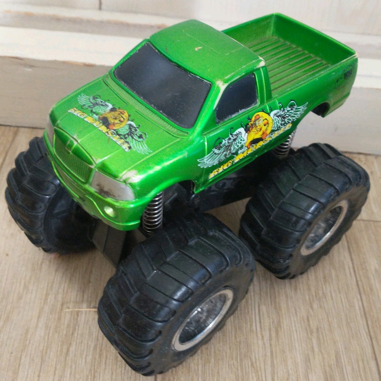 Groene Monstertruck, Ophalen of Verzenden, Gebruikt