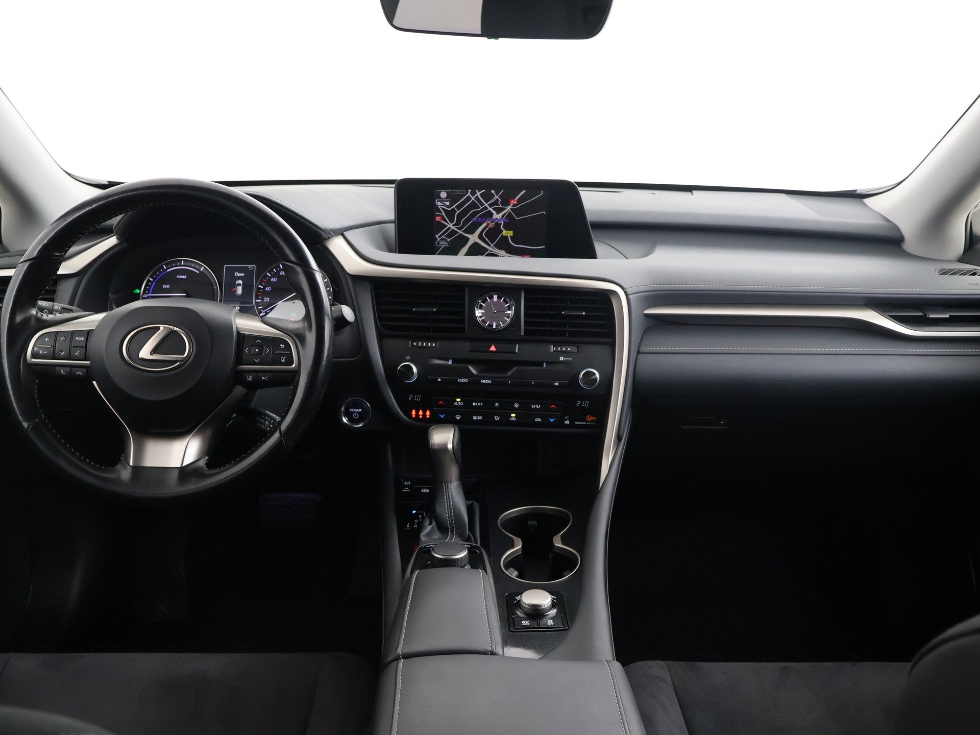 Lexus RX 450h 4WD | Dealer onderhouden | Navigatie | achteru, Auto's, Automaat, Adaptive Cruise Control, Gebruikt, 138 €/maand