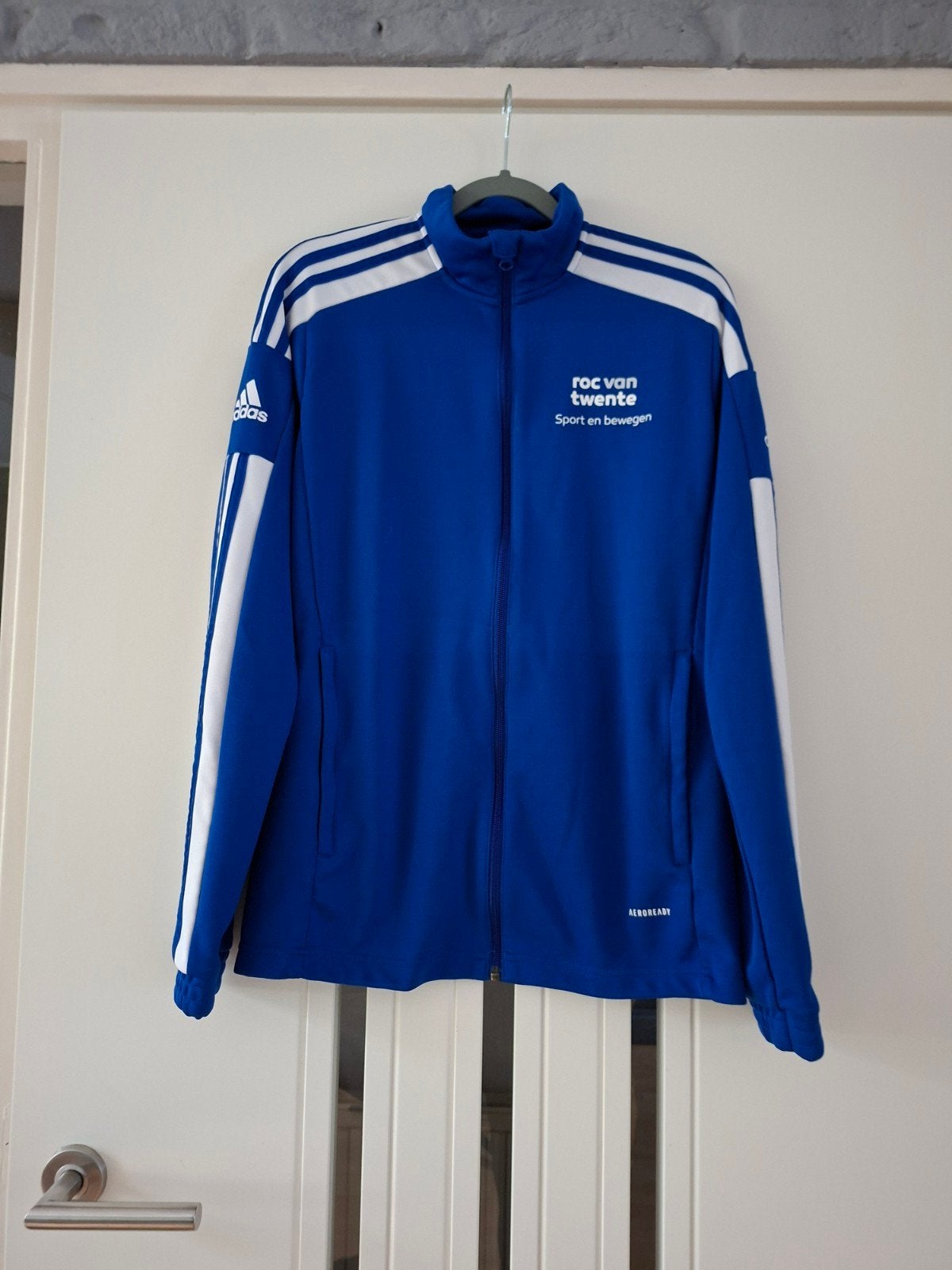 Adidas ROC van Twente Sport en Bewegen trainingsjack, Kleding | Heren, Ophalen of Verzenden, Zo goed als nieuw, Adidas, Algemeen