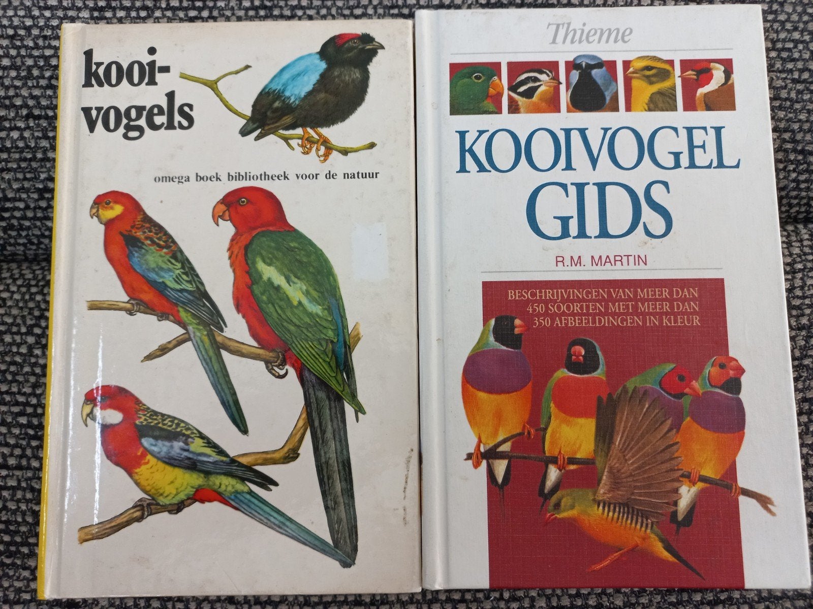 Kooivogels en Kooivogelgids - 2 boeken over vogels, Boeken, Ophalen of Verzenden, Gelezen, Vogels, Thieme, R.M. Martin