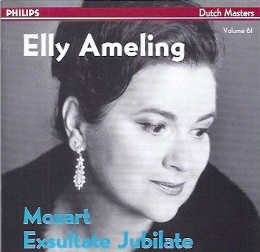 Elly Ameling- Mozart, Exsultate Jubilate CD, Gebruikt, Mozart, Ophalen of Verzenden, Classicisme