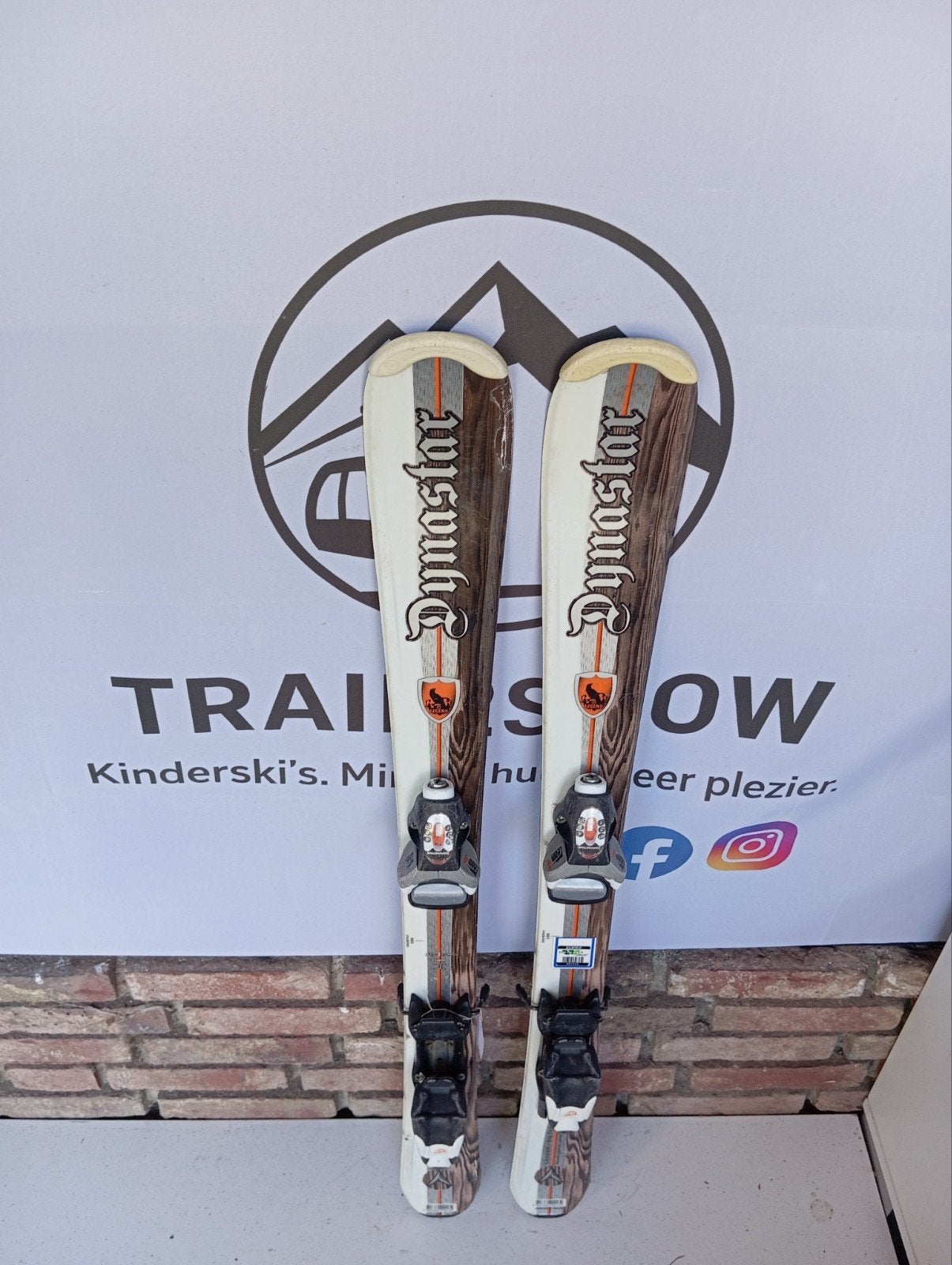 Dynastar ski's 100cm - Gewaxt en klaar voor de piste!, Sport en Fitness, Overige merken, Gebruikt, Ophalen of Verzenden, Skiën
